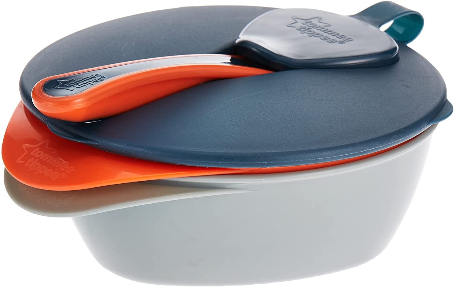 Tommee Tippee On The Go Feeding Bowls with Lid & Spoon