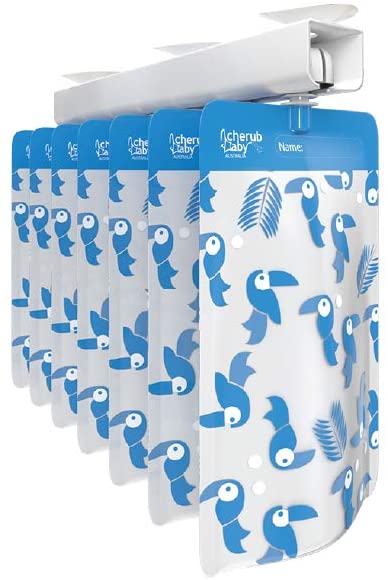Cherub Baby Food Pouch & Breast Milk Bag Organizer