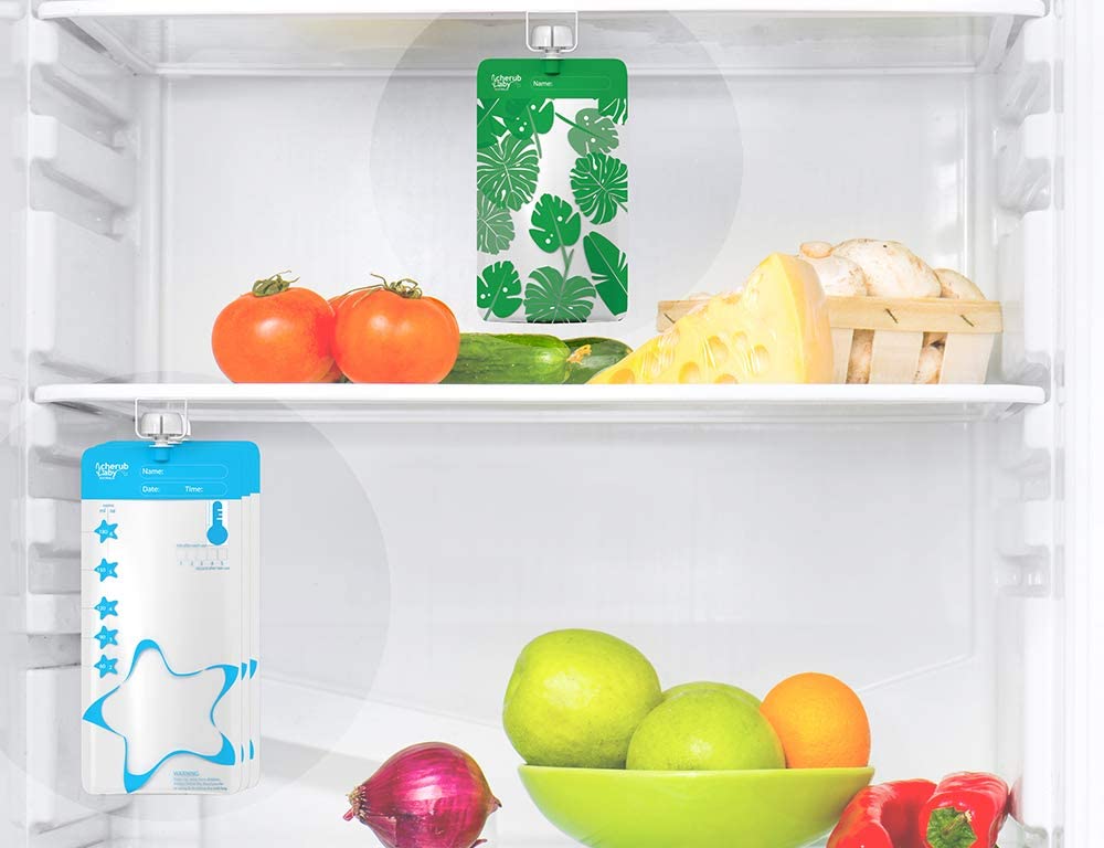 Cherub Baby Food Pouch & Breast Milk Bag Organizer