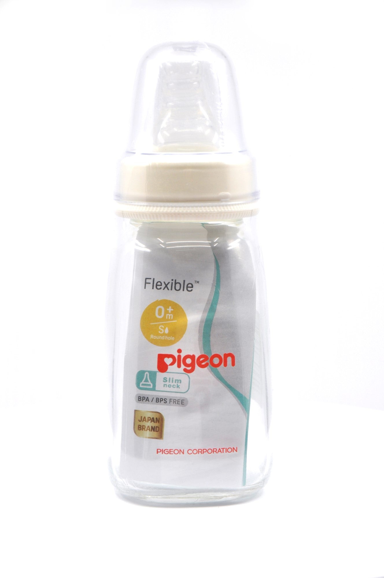 MamaApp Pigeon Glass Nurser K-4 120ml Clear
