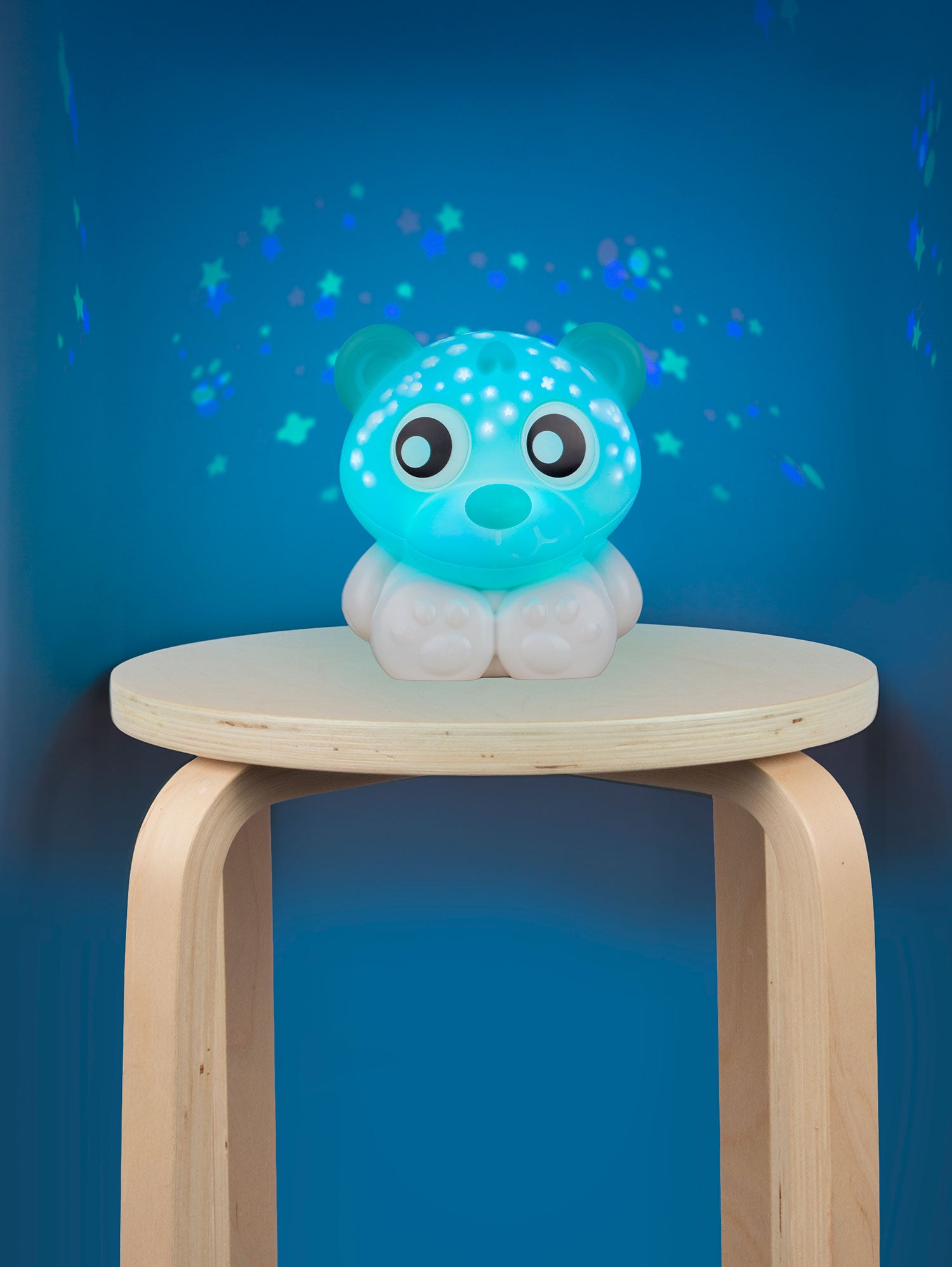 Playgro Goodnight Bear Night Light and Projector (Mint and White)