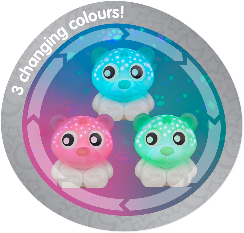 Playgro Goodnight Bear Night Light and Projector (Mint and White)