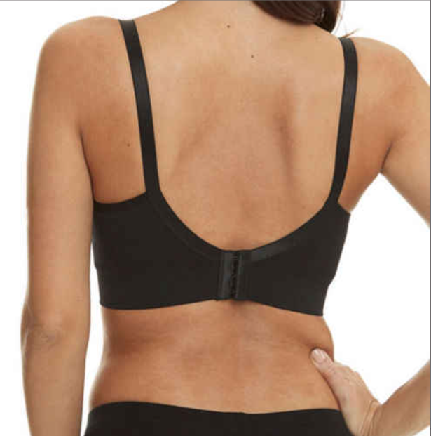 Hands Free Pumping & Nursing Bra - Black (Unpadded)