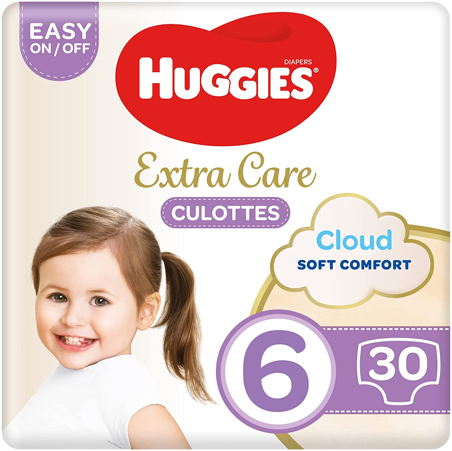 Huggies Pants Size 6 (30's)