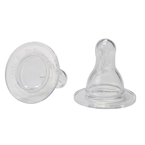 Dr. Brown's Natural Flow Level 2 Narrow Silicone Nipple