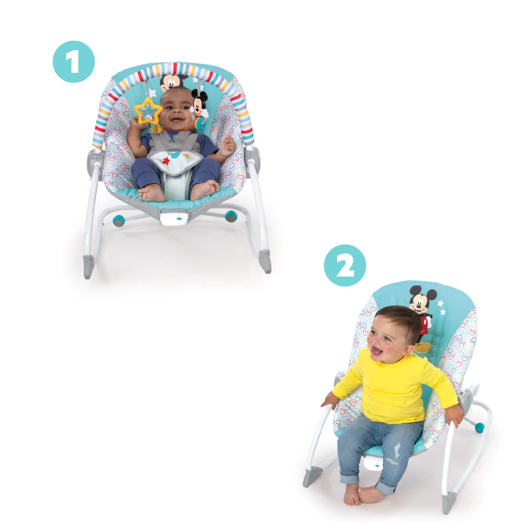Kids2 Bright Starts Mickey Happy Triangles Rocker Update
