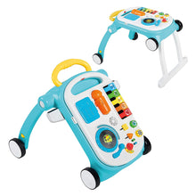 Kids2 Baby Einstein Musical Mix ‘N Roll 4-in-1 Push Walker, Activity Center, Toddler Table and Floor -Toy
