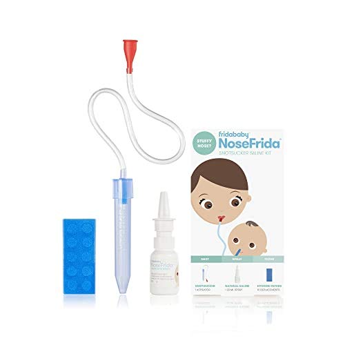 FridaBaby NoseFrida Snotsucker Saline Kit