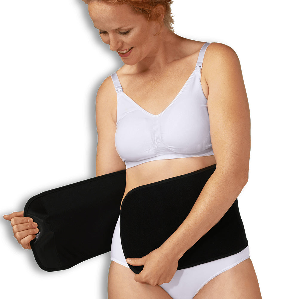Carriwell Organic Post Birth Belly Binder - Black