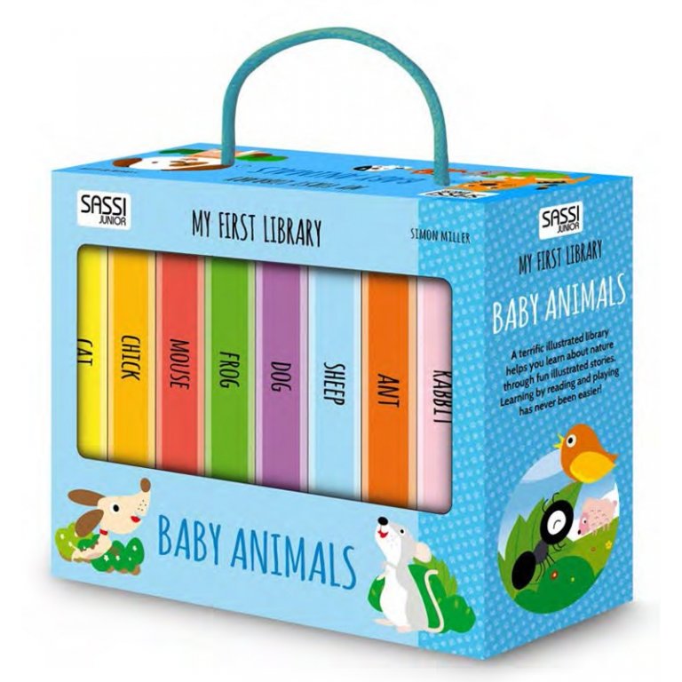 Sassi Junior My First Library - Baby Animals