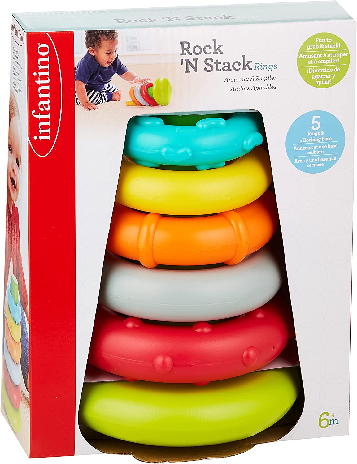 Infantino Rock'N Stack Rings