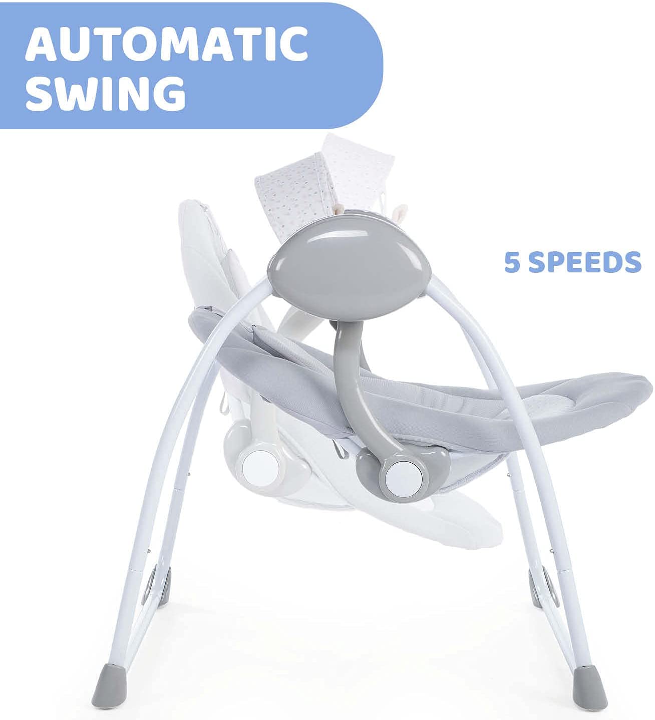 Chicco Swing - Relax & Play Cool Grey