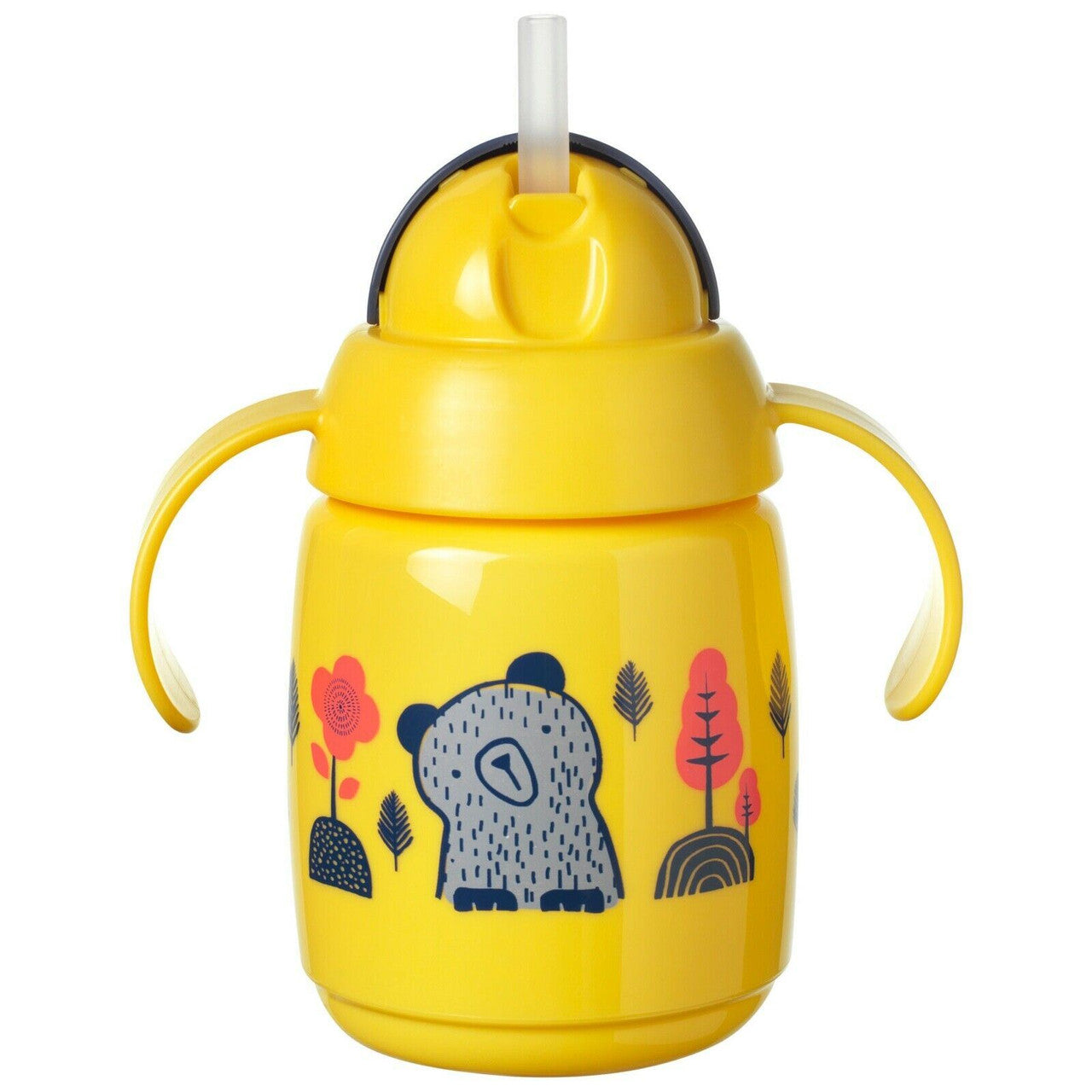 Tommee Tippee Babies Superstar Sippee Training Cup Sippy Straw Bottle, 300ml 6m+