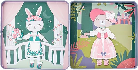 Stephen Joseph Travel Tin Magnetic Dress up Doll