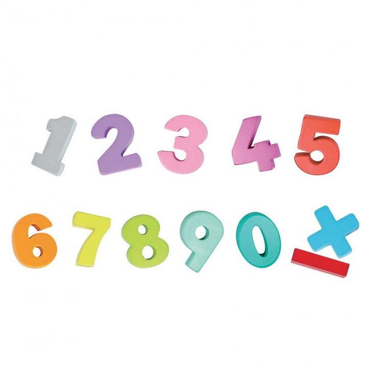 Sassi Junior Numbers Wooden Toys + Book