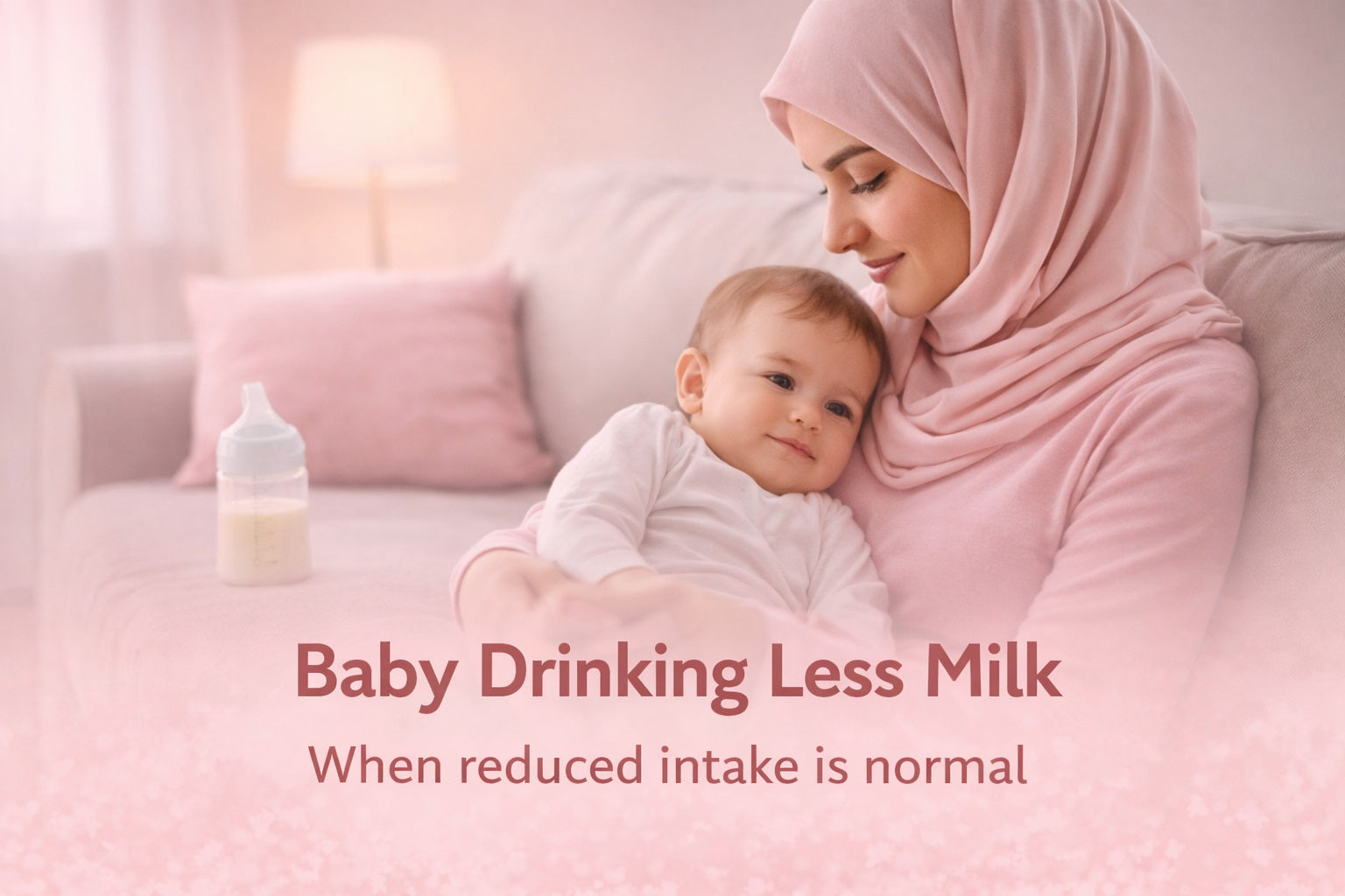 Baby Drinking Less Milk But Seems Happy