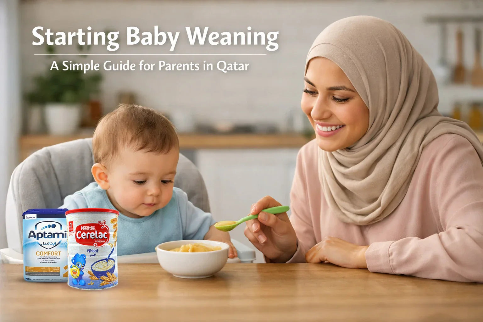 How and When to Start Baby Weaning in Qatar