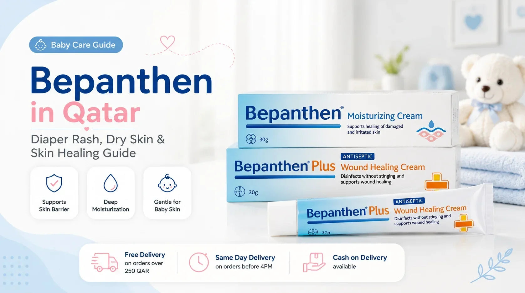 Bepanthen Cream Uses for Diaper Rash, Dry Skin & More