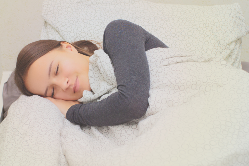 sleeping without a pillow