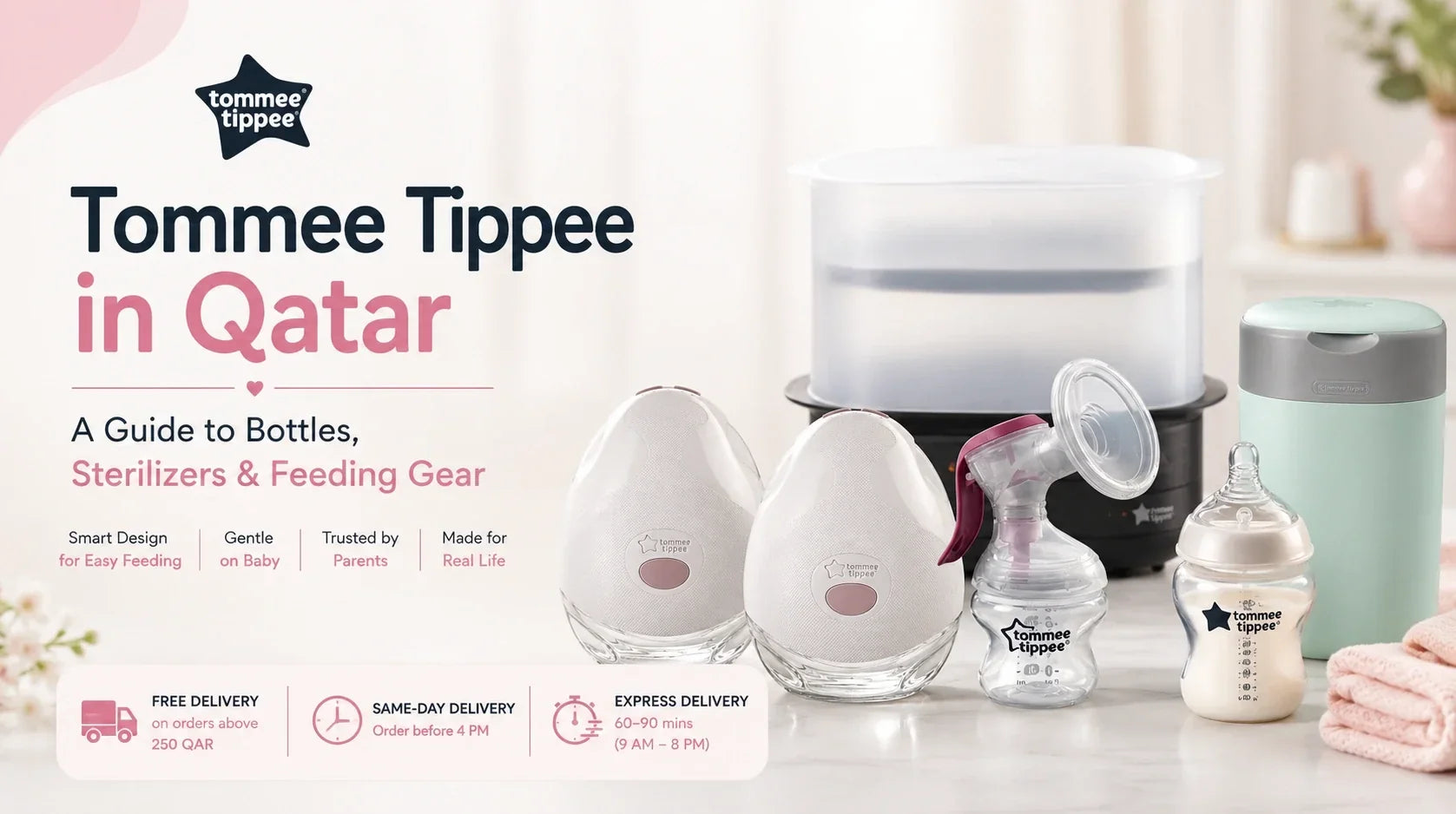 Buy Tommee Tippee Products in Qatar from MamaApp.co