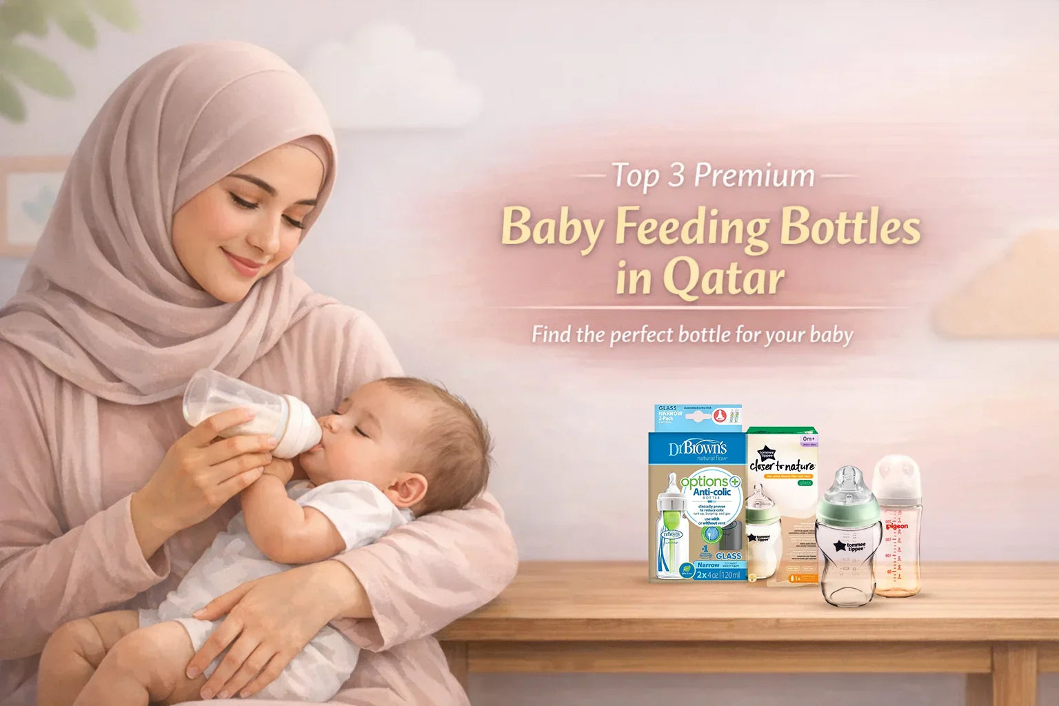 Top 3 Premium Baby Feeding Bottles in Qatar