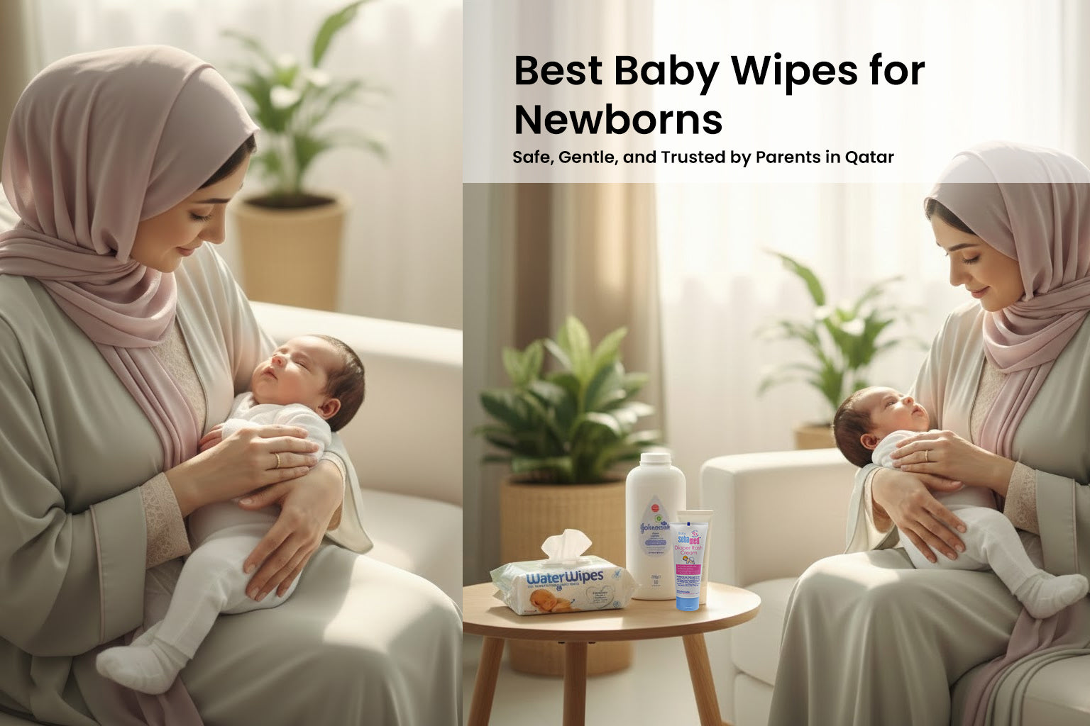 Top Rated Baby Wipes in Qatar for Newborns and Sensitive Skin