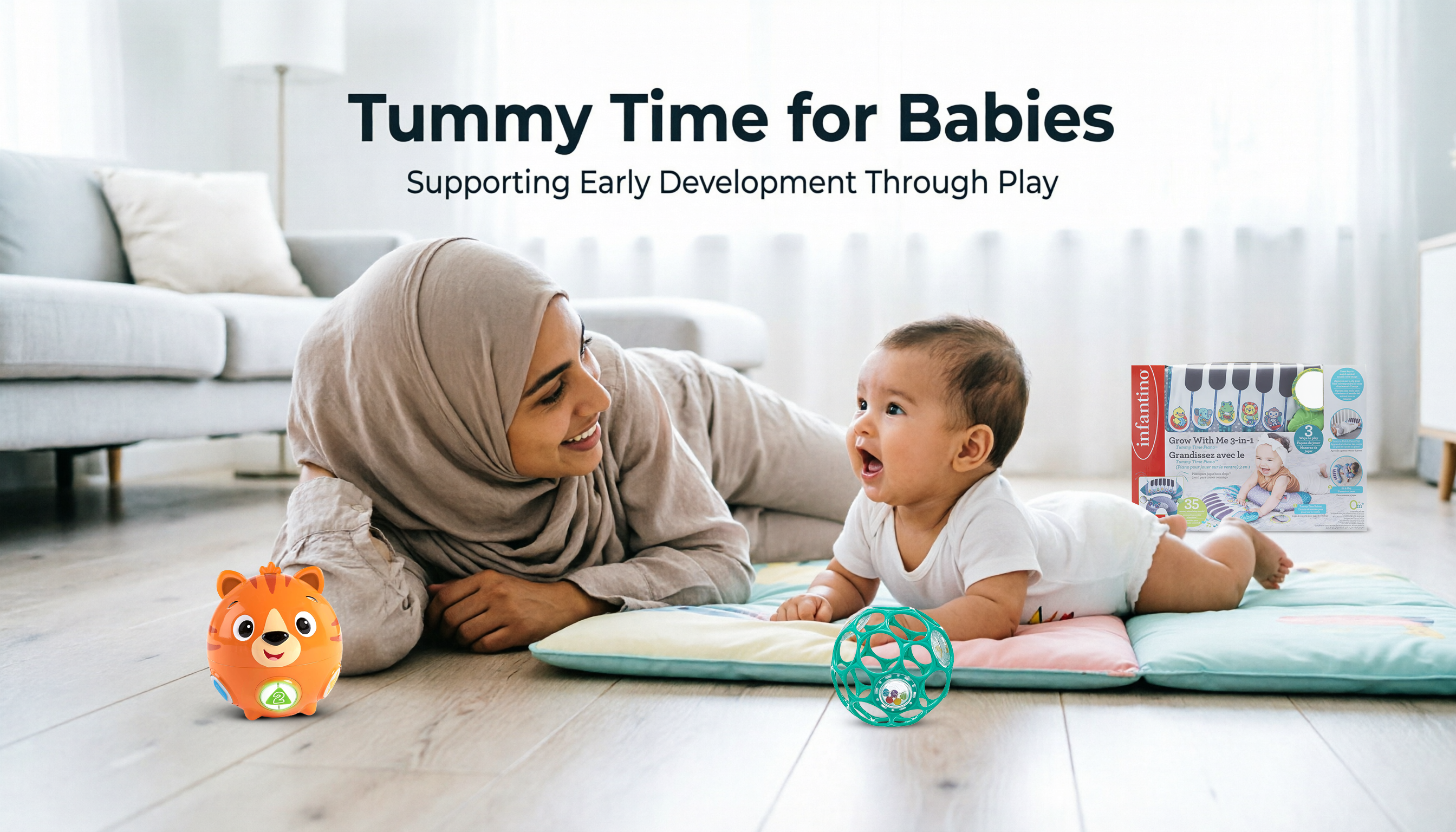 Importance of Tummy Time for Baby Development
