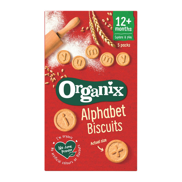 Organix Organic Alphabet Biscuits