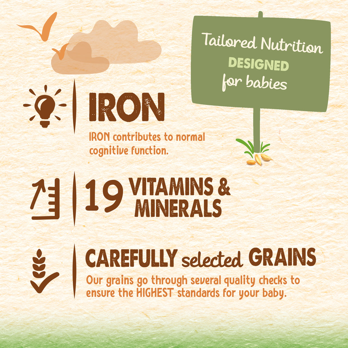 نستله - سيريلاك خليط الأرز والخضار للرضع من 6 أشهر 350غ