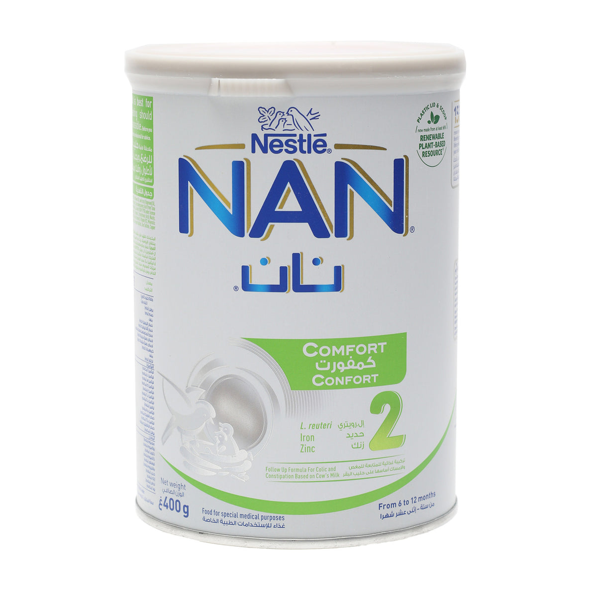 Nestlé NAN Comfort 2 Follow-On Formula – Stage 2 (6–12 Months) – 400g