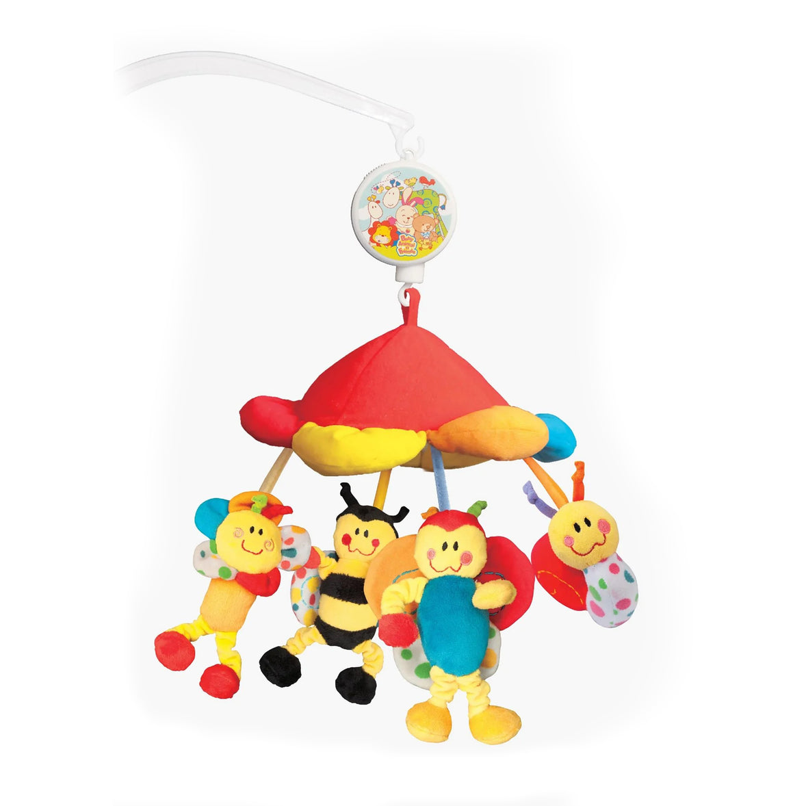 Moon 360° Rotating Crib Hanging Musical Toy – Bumblebee Design