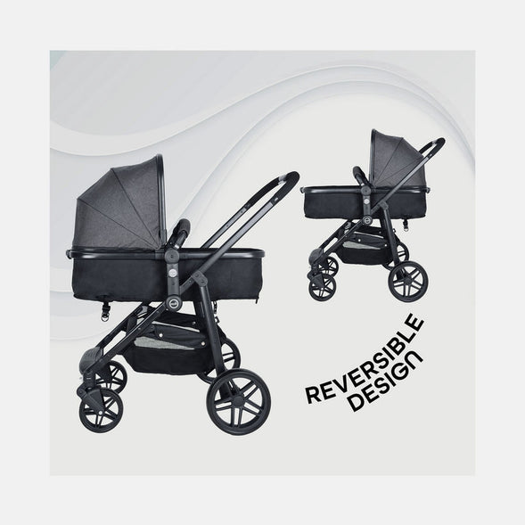 MOON Tres 3 in 1 Travel System -Black