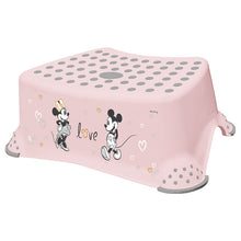 Keeper Baby Disney-Double Step Stool W/Anti-Slip - Pink