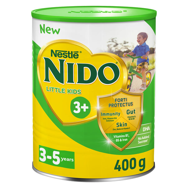 Nestle Nido Little Kids 3+ Growing Up Milk for Toddlers 3-5 Years 400 g