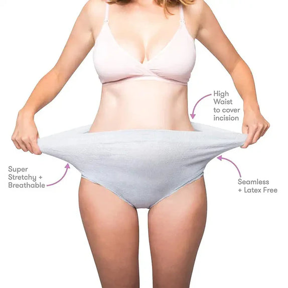 Frida mom high waist disposable c section postpartum underwear