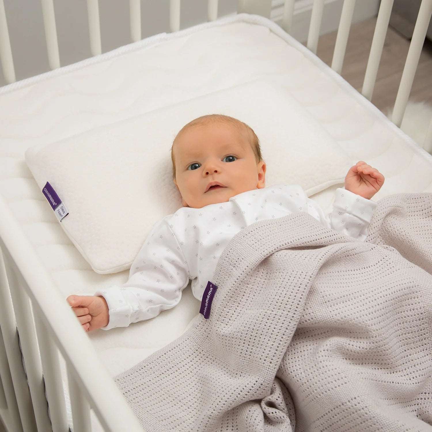 ClevaMama ClevaFoam Baby Pillow