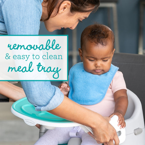 Infantino Grow-With-Me 4-in-1 Two-Can-Dine Deluxe Feeding Booster