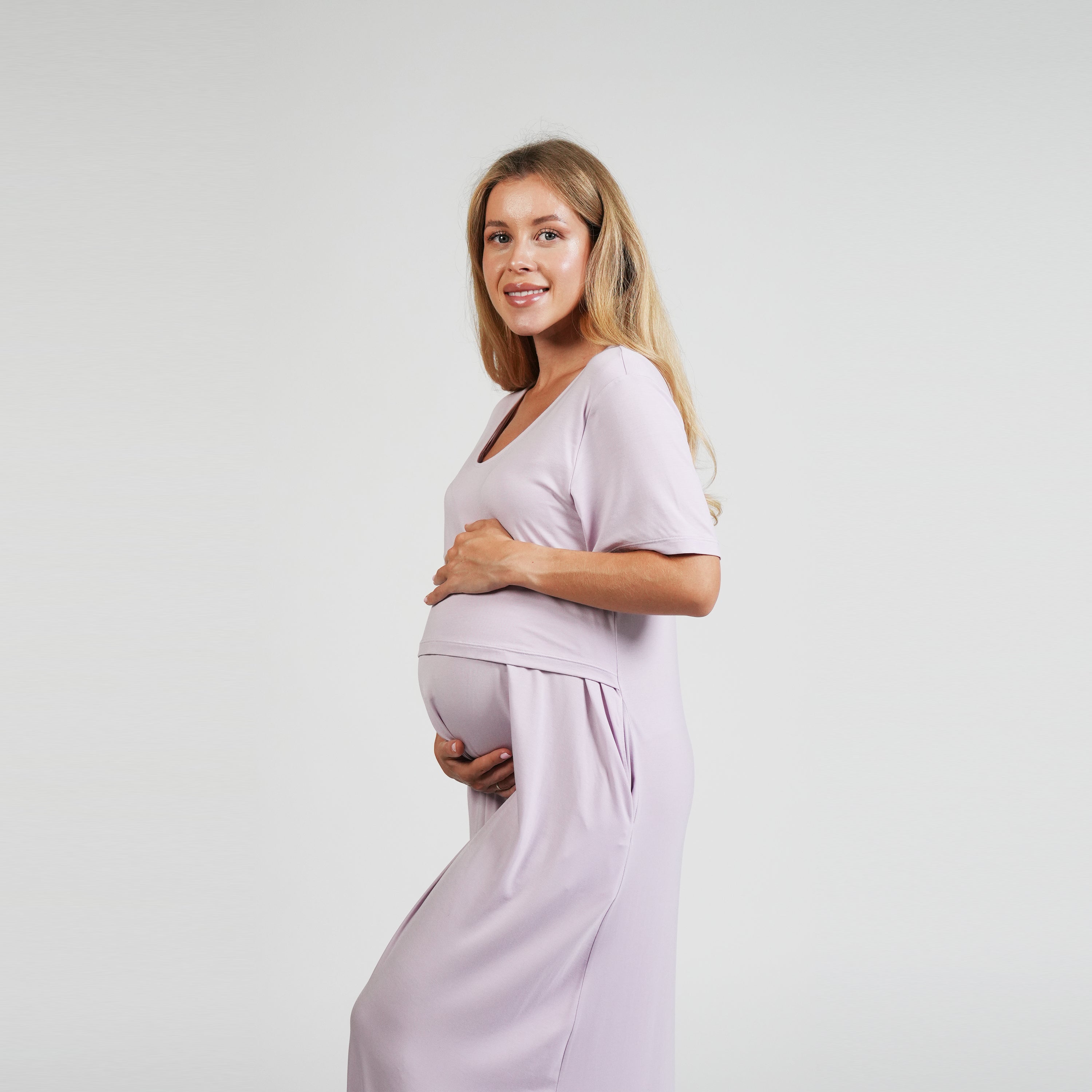 Everyday Nursing Dress - Lavender