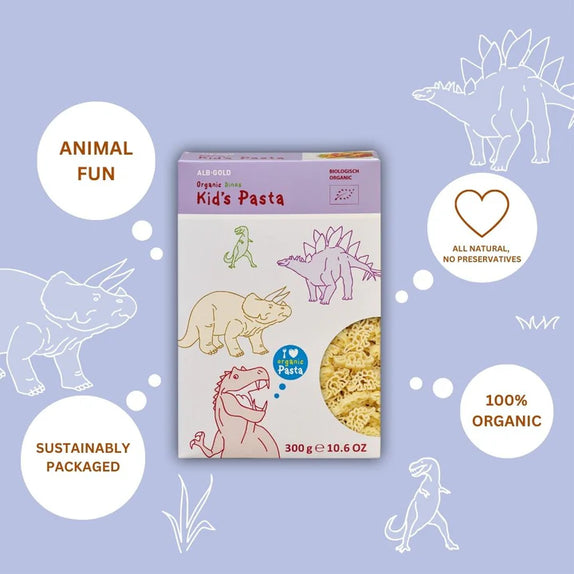 Organic dino kids pasta 300g