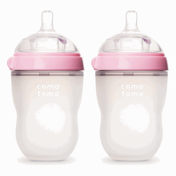 Comotomo Soft Hygienic Silicone Baby Bottle(Double Pack) 250ml