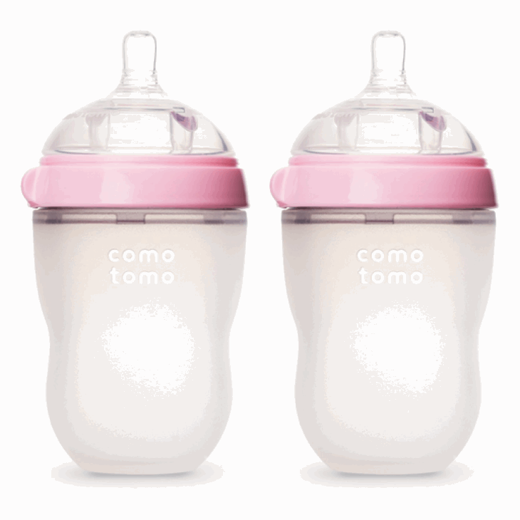 Comotomo Soft Hygienic Silicone Baby Bottle(Double Pack) 250ml