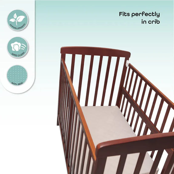 Moon 2 fold travel cot mattress 96 x 64 x 4 cm