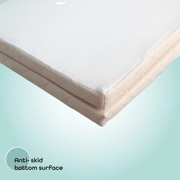 Moon 2 fold travel cot mattress 96 x 64 x 4 cm