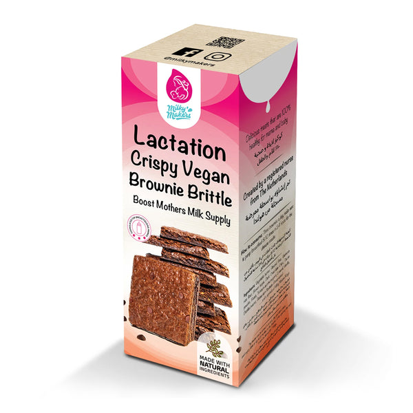 Milky makers Lactation Crispy Vegan Brownie Brittle