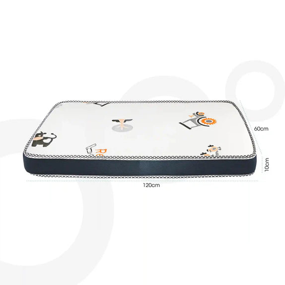 Moon kids cozy mattresses printed 60 x 120 x 10 cm