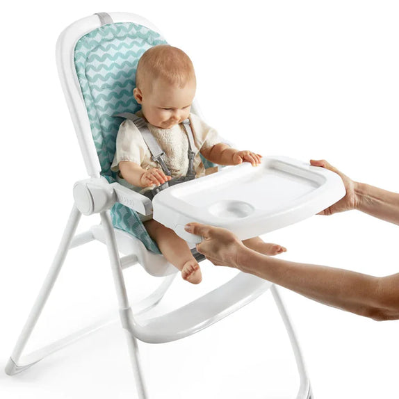 Yummity yum easy folding high chair goji ingenuity