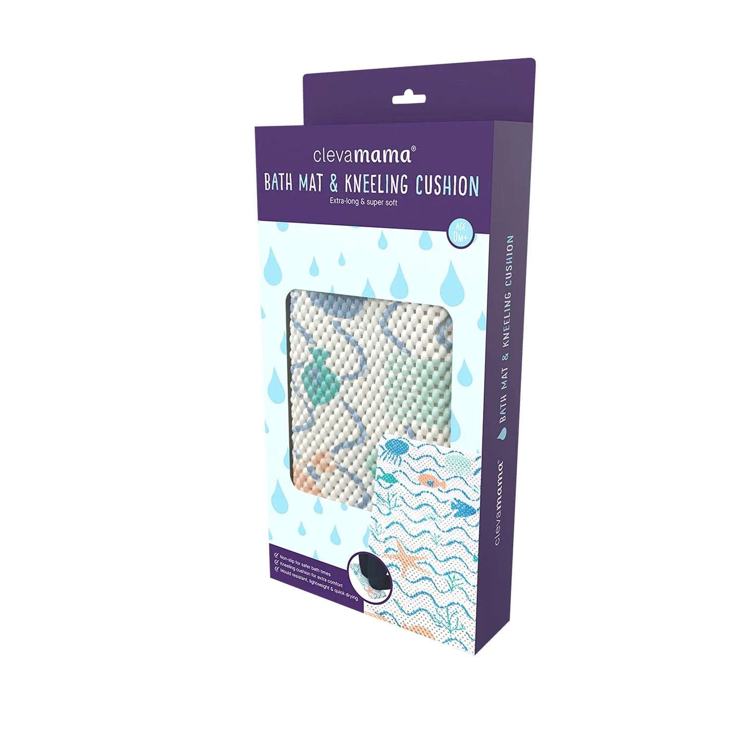 ClevaMama Bath Mat and Kneeling Cushion