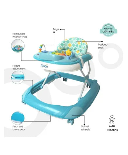 MOON Pace Baby Walker – Blue