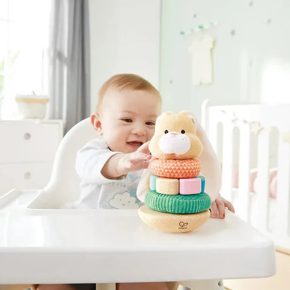 Hape bunny stacker