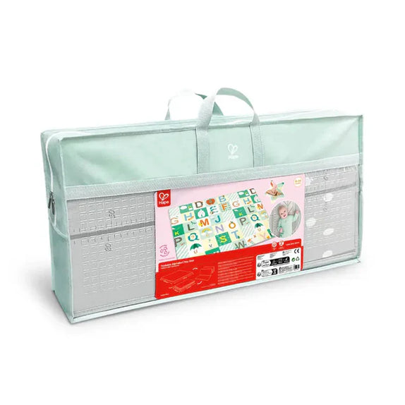 Foldable alphabet play mat